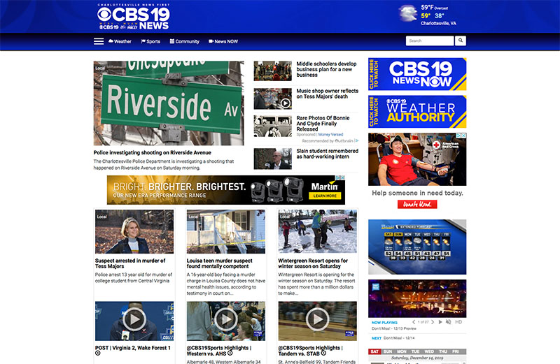 CBS 19 Charlottesville News First